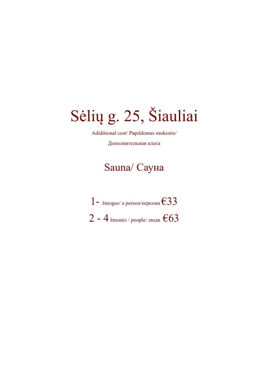 Seimos Bustas Homestay Šiauliai Esterno foto